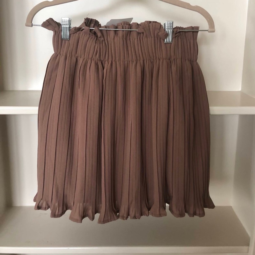 Tan skirt